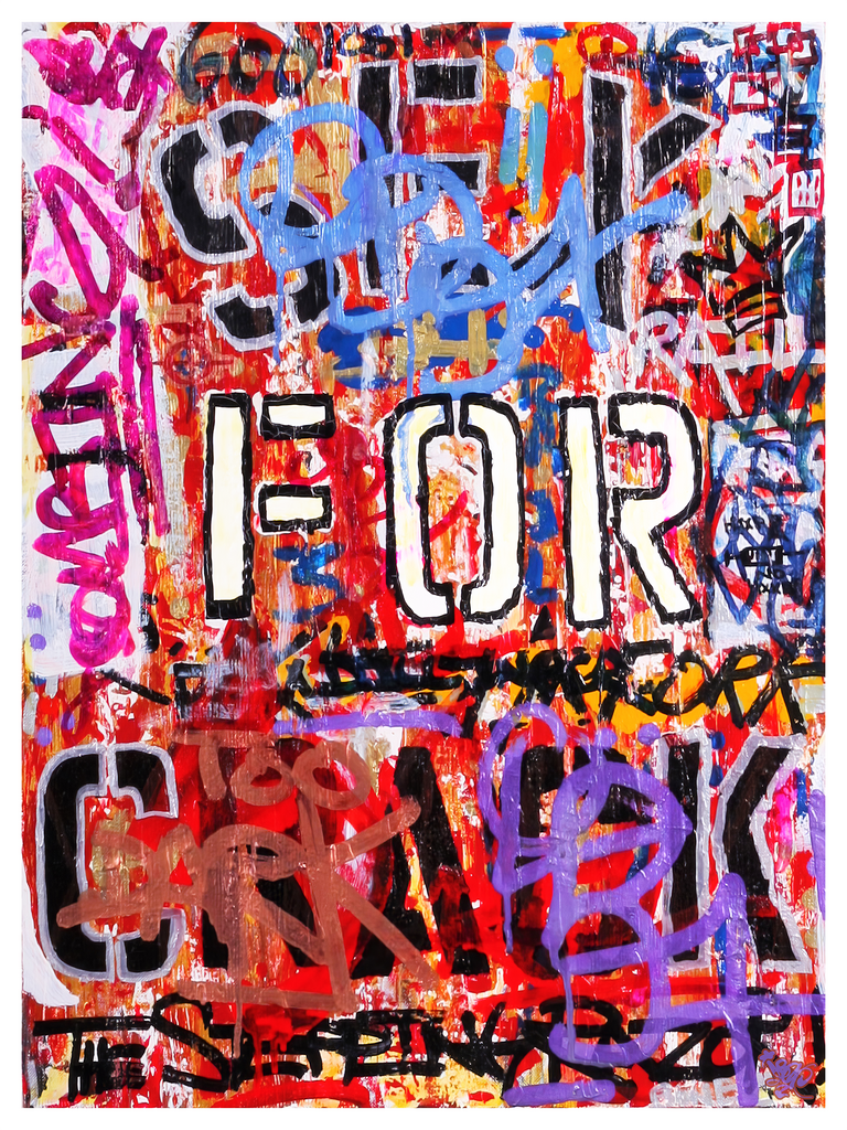 SEX FOR CRACK (Original Canvas)