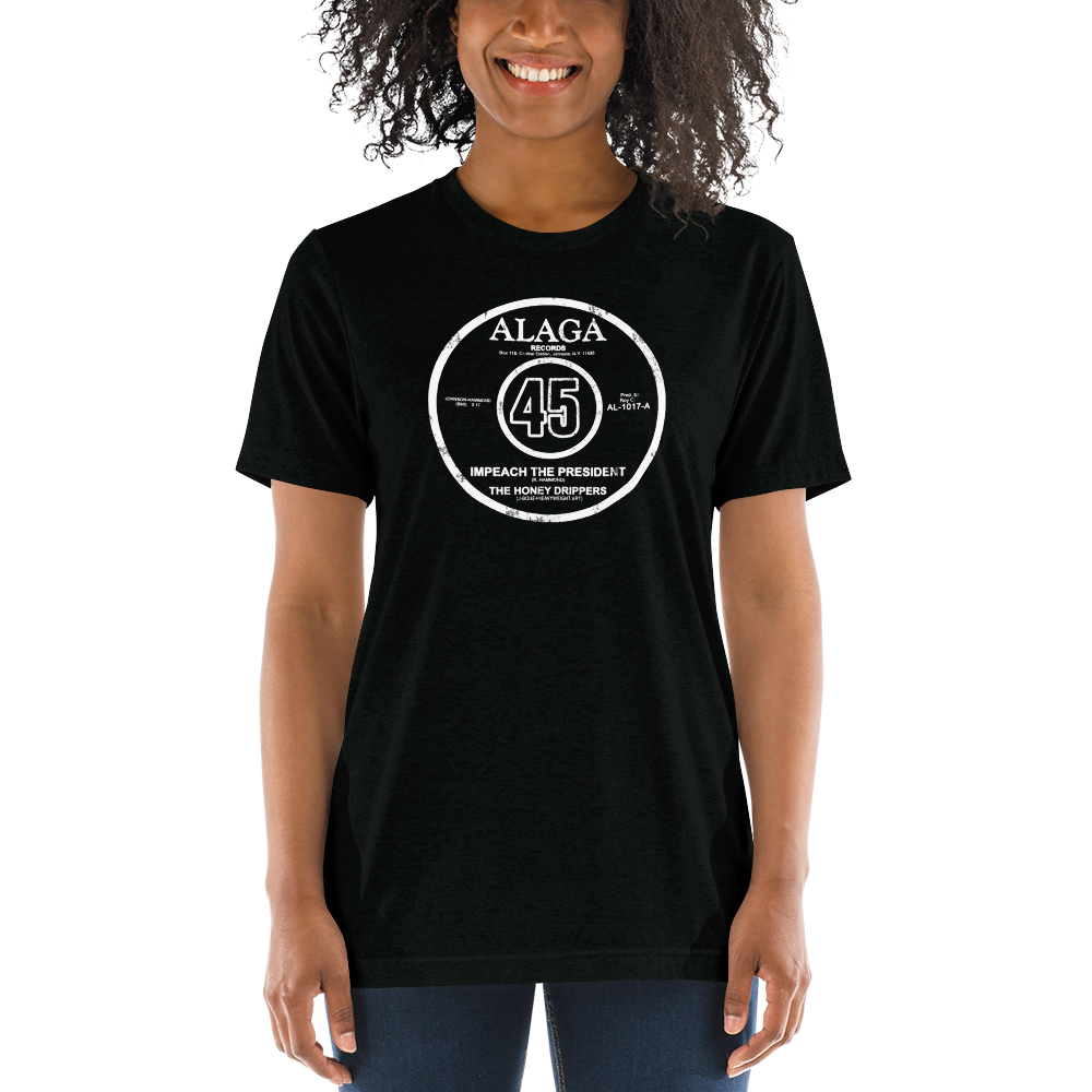 IMPEACH THE PRESIDENT (UNISEX TRI-BLEND TEE)