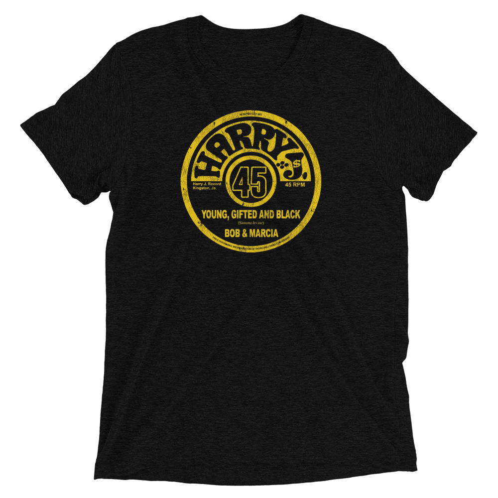 YOUNG, GIFTED & BLACK (UNISEX TRI-BLEND TEE)