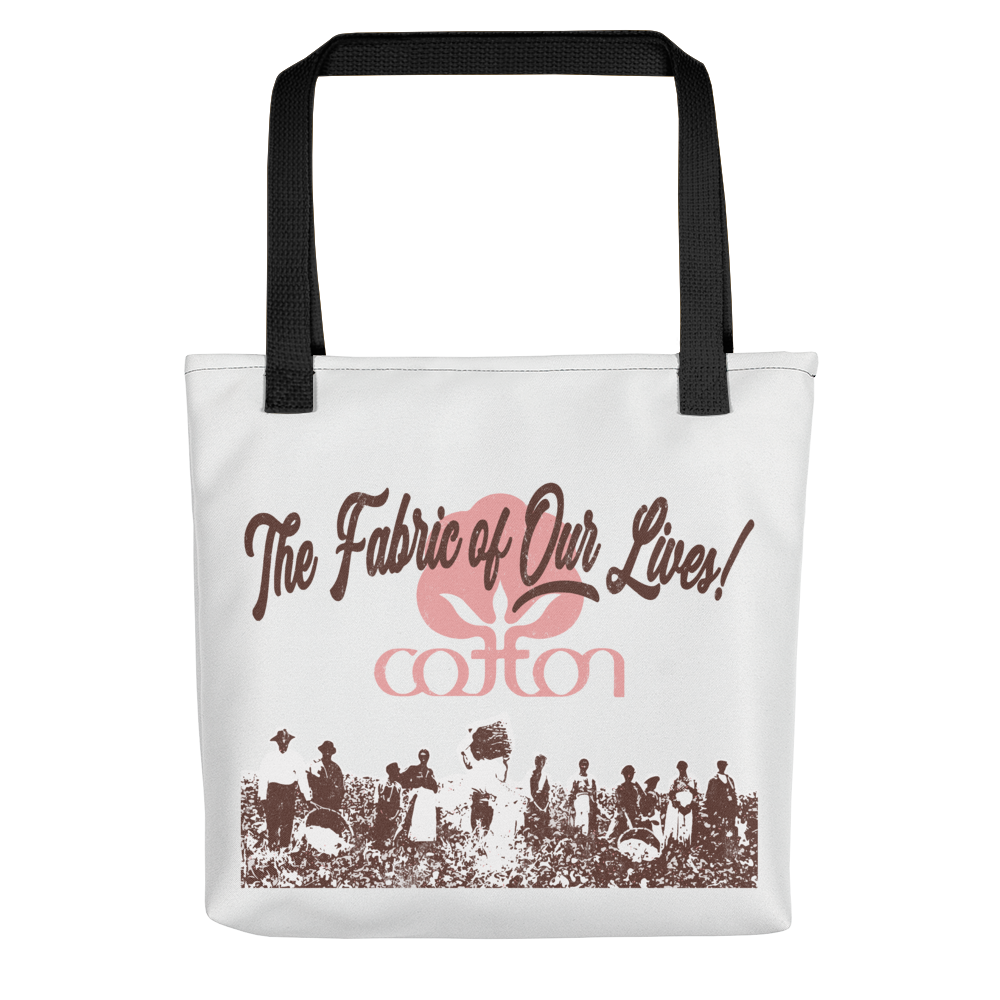 THE FABRIC OF OUR LIVES (Small Tote Beach Bag)-Accessories-Heavyweight Art