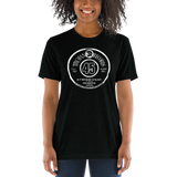 IS IT BECAUSE I'M BLACK? (UNISEX TRI-BLEND TEE)