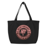 THE FABRIC OF OUR LIVES (LARGE ECO TOTE BAG)-Accessories-Heavyweight Art