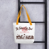 THE FABRIC OF OUR LIVES (Small Tote Beach Bag)-Accessories-Heavyweight Art