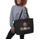 THE FABRIC OF OUR LIVES (LARGE ECO TOTE BAG)-Accessories-Heavyweight Art